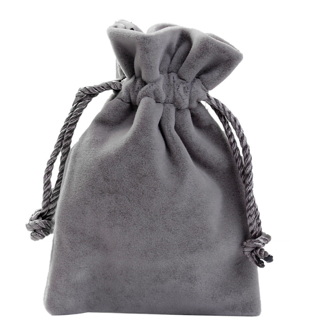 (10 PACK) VELVET BAGS 4″ x 3.5″ plush party favor wedding gift jewelry pouch