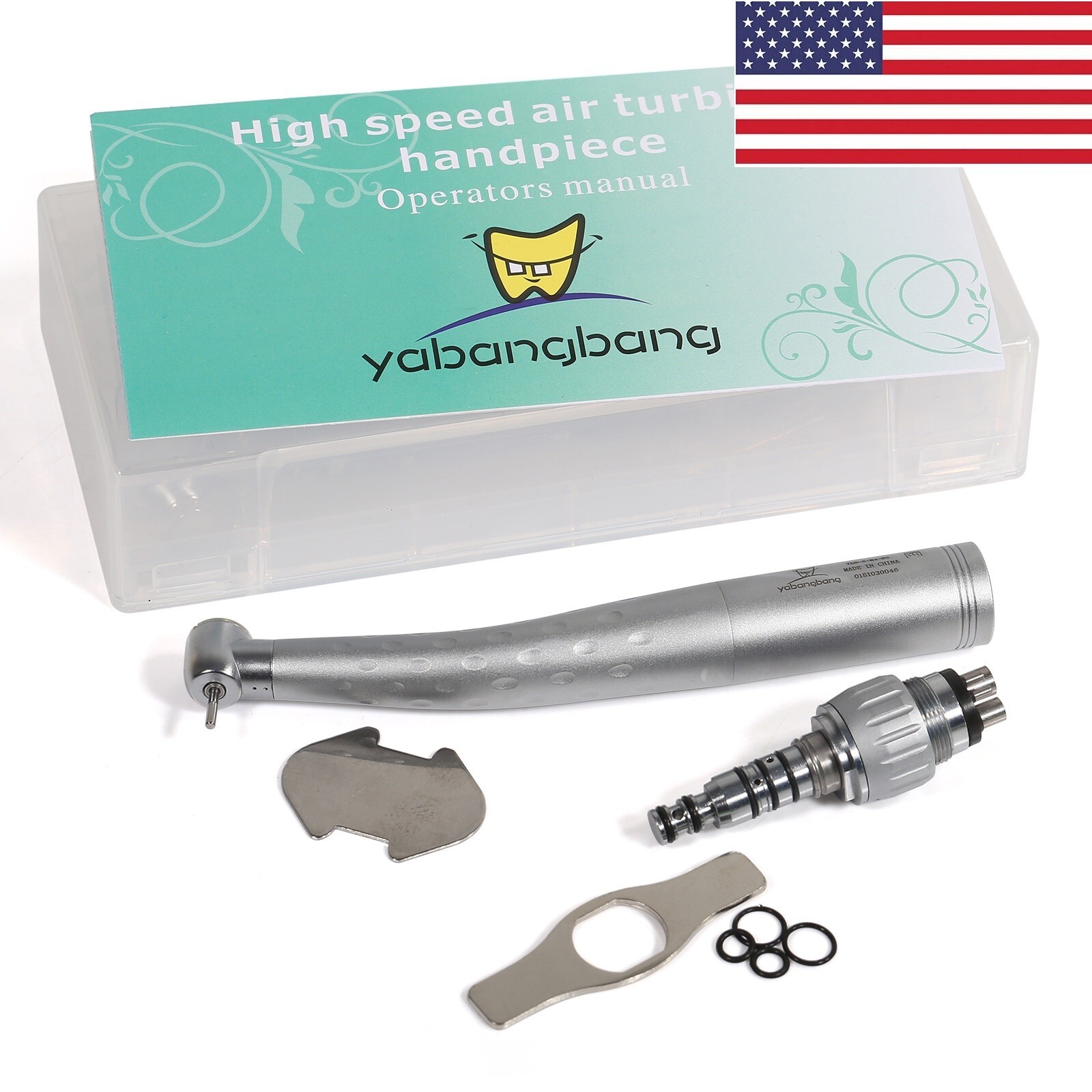 Dental KAVO Style High Speed Push button handpiece w/ Quick Coupler 4H GB4 USA