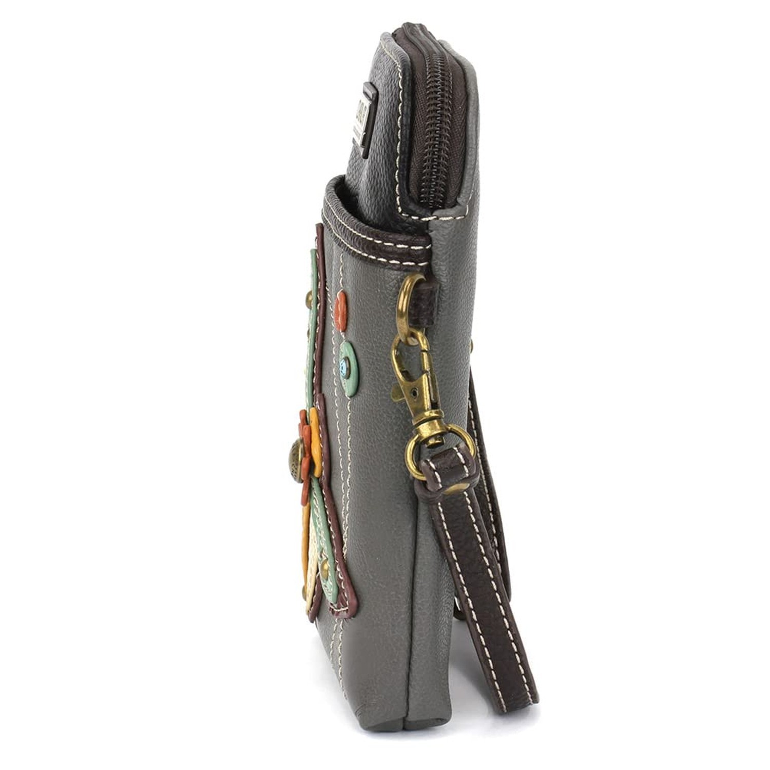 CHALA Crossbody Cell Phone Purse-Women Canvas Multicolor Handbag with Adjusta…
