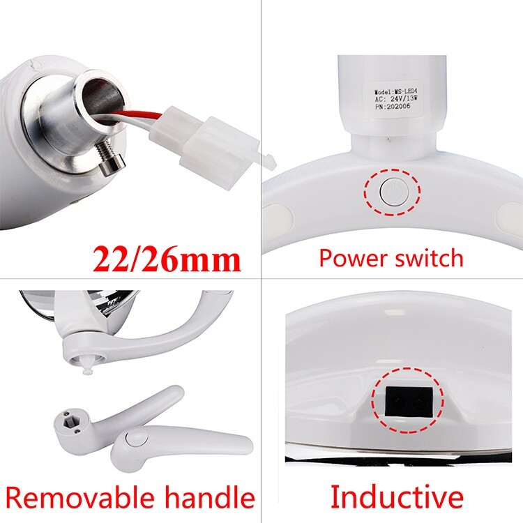 Dental Reflect LED Lamp Oral Light for Dental Chair Inductive Infrared Spotlight