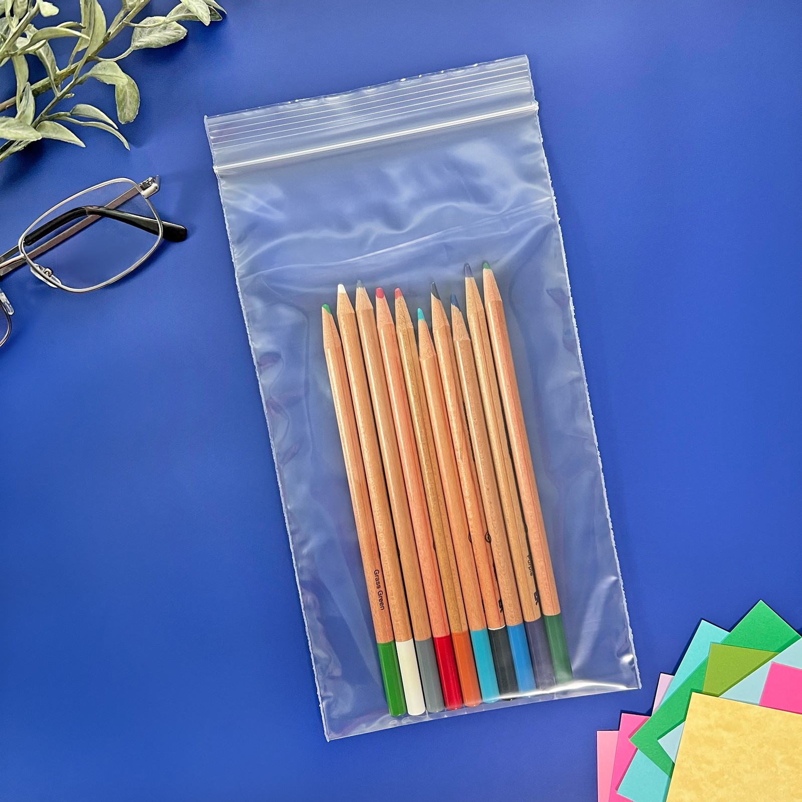 Plymor 5″ x 9″, 2 Mil Zipper Reclosable Plastic Bags