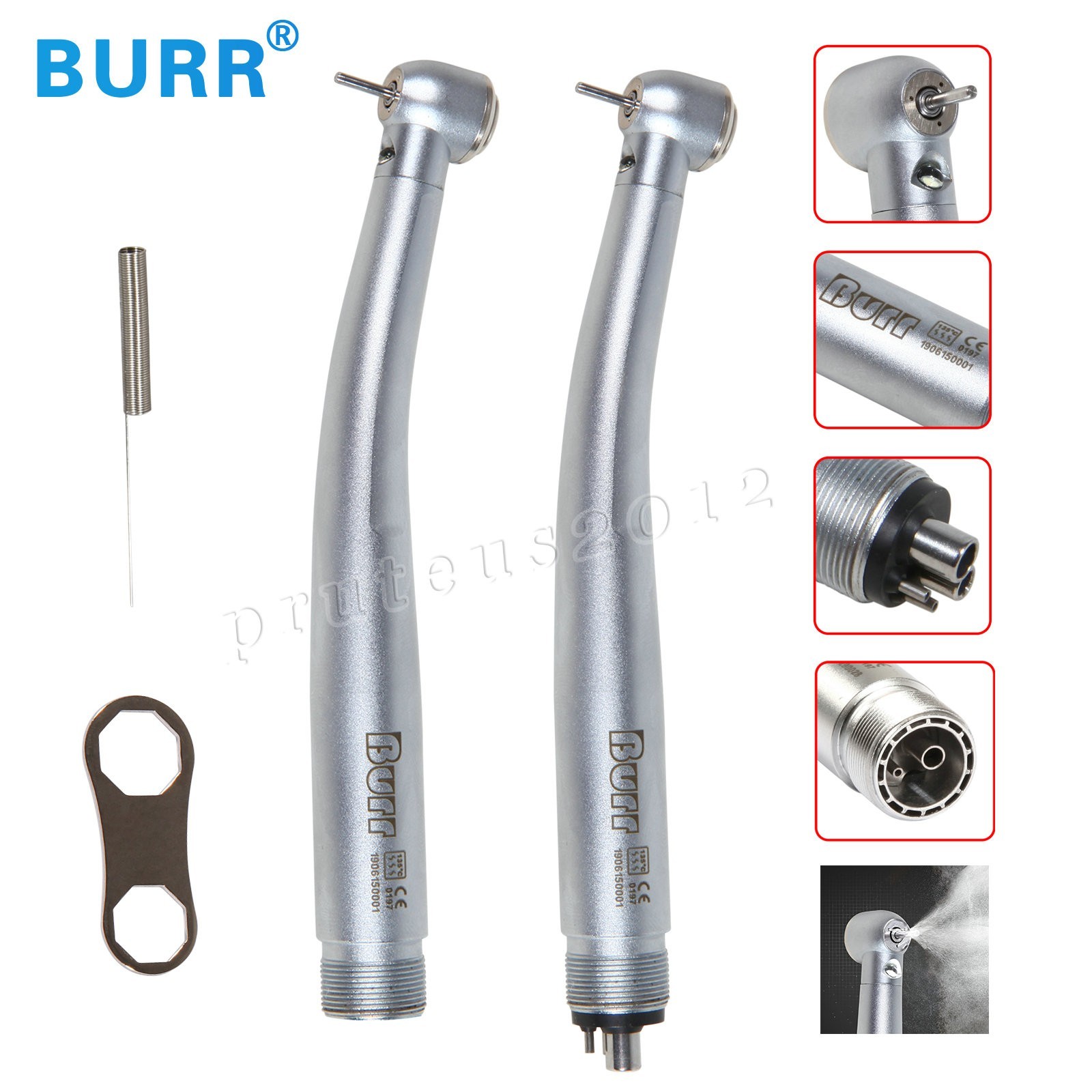 Dental Fiber Optic LED E-generator high speed handpiece 4HOLE/2HOLE NSK Style