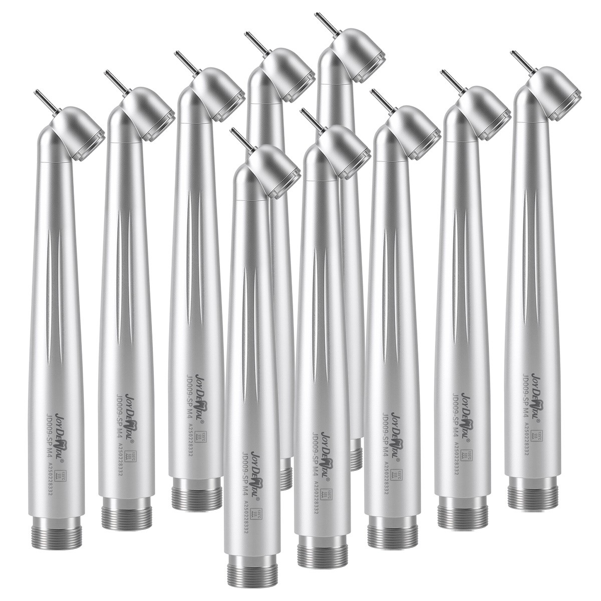 10X Dental 45Degree Push Button High Speed Handpiece Single Water Spray 2Holes