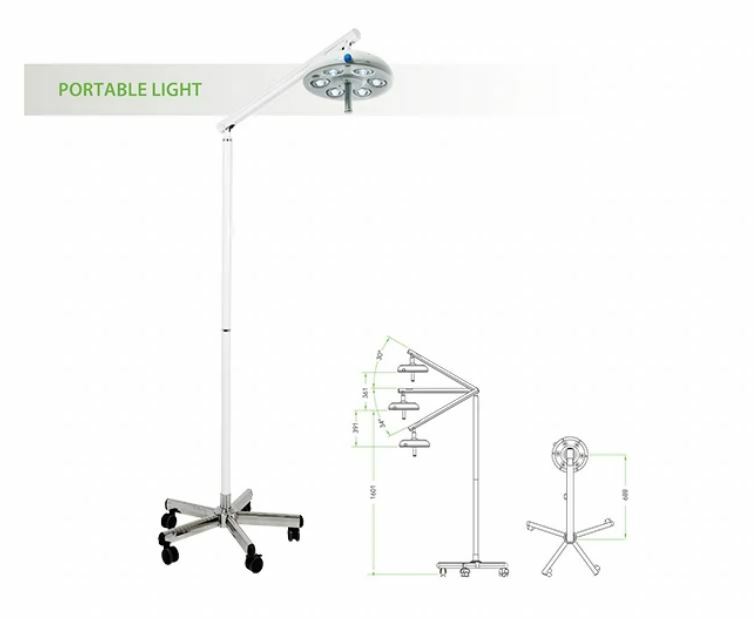 D6 HEXA : LED Dental Operatory Light D-CAM Cordless DXM