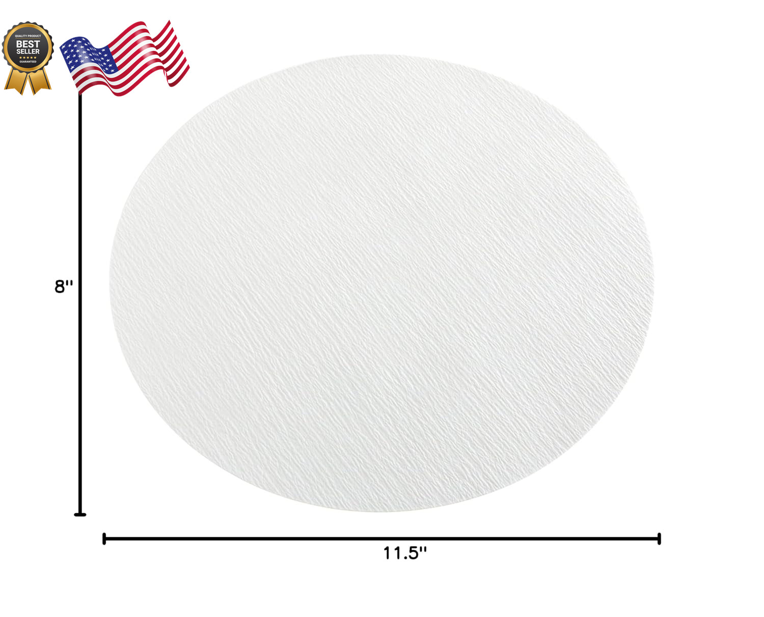 SP Bel-Art Cellulose Filter Paper Discs; for 10.25 in. I.D. Funnels Pack of 100