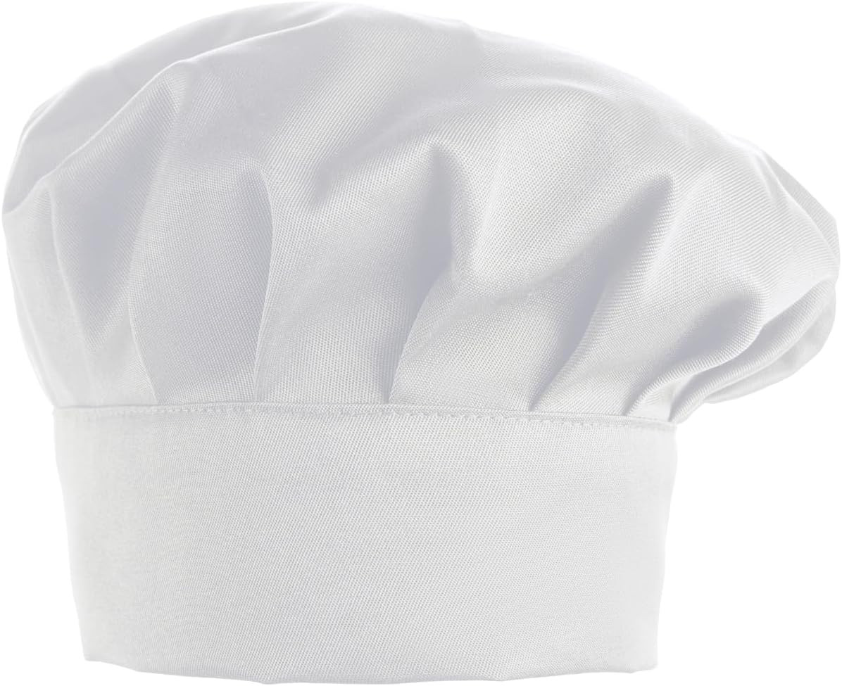 Unisex Chef Hat Adjustable Elastic Baker-Cap-Reusable-Kitchen-Cooking-Hats for M