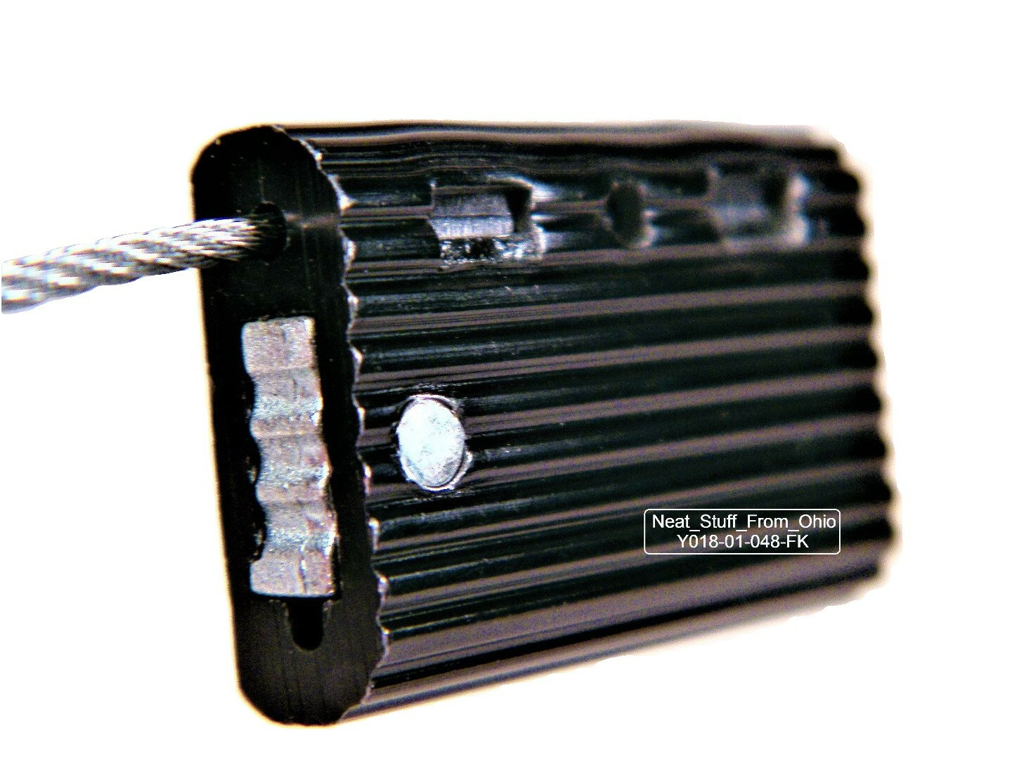 SECURITY SEALS, CABLE SEALS, ALL-METAL, TEN SEALS, BLACK, GREAT PRICE ?