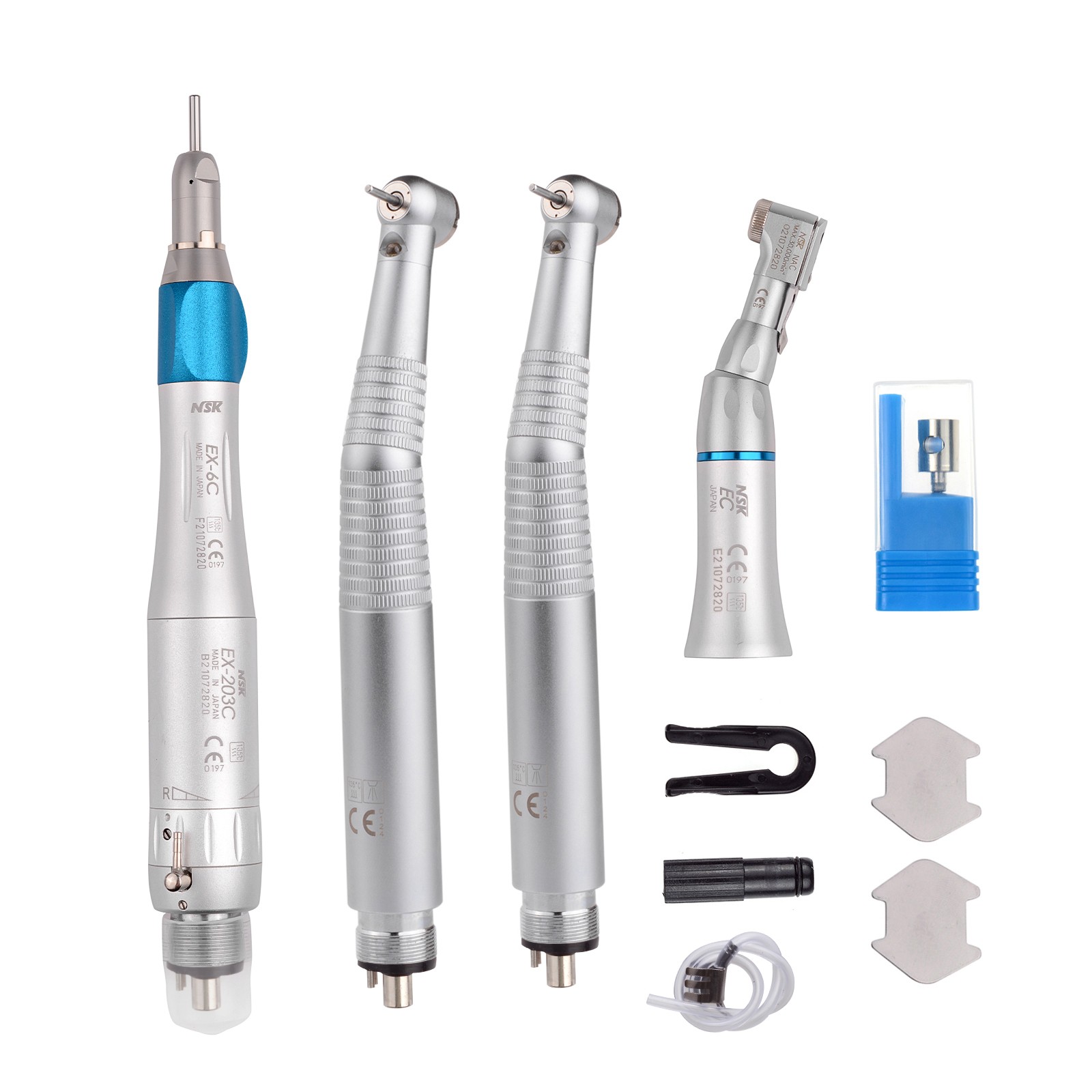 KAVO Type Dental PANA-MAX LED High Speed Handpiece+Low Speed EX203C+A Bearing 4H