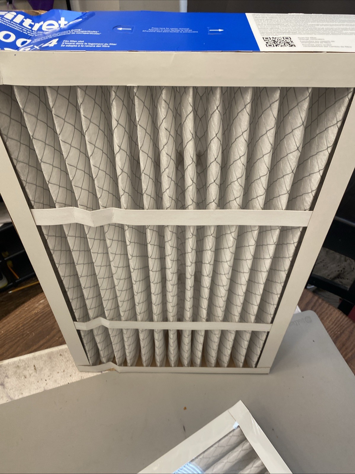 Filtrete 16x25x4 AC Furnace Air Filter MERV 13, MPR 1900 Premium Allergen 2 PACK
