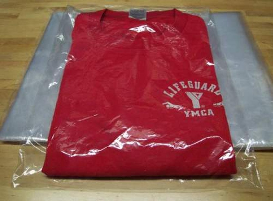 9×12-12×15-12×16 Poly T Shirt Clear Plastic Bags 2″-3″ Flap25-50-100-200-300-500