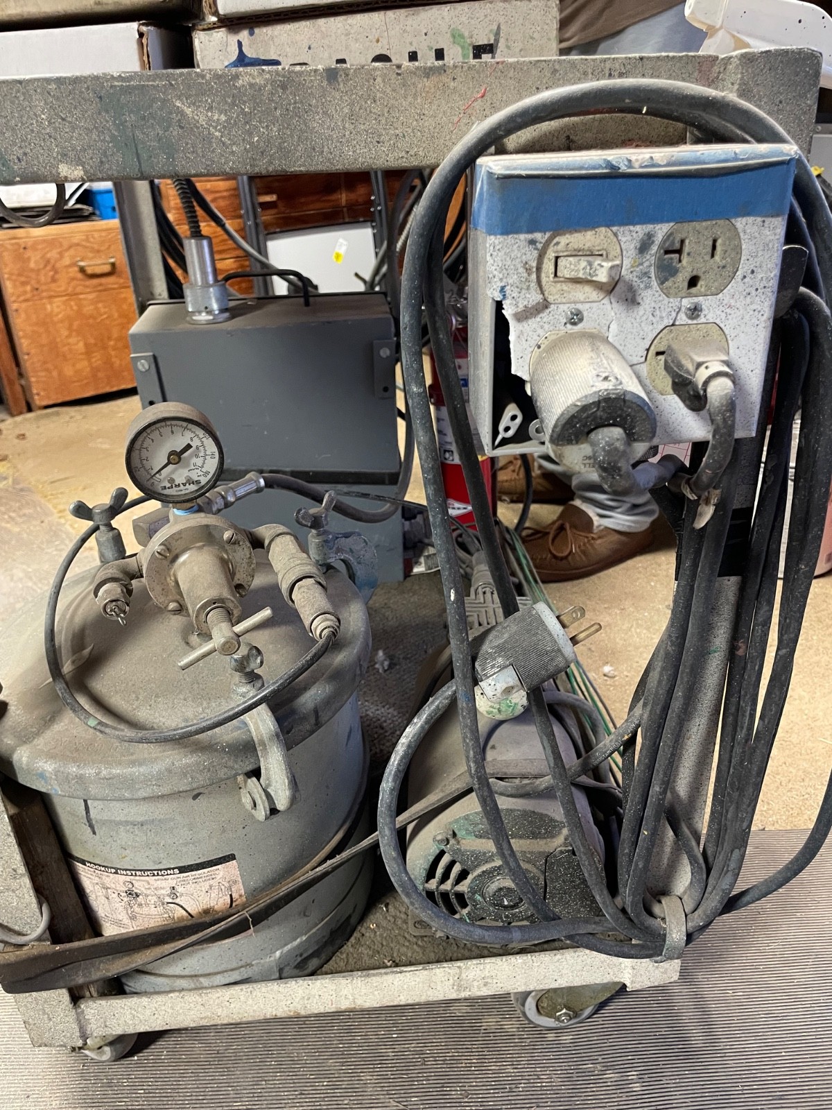 Ransburg number two electrostatic paint system