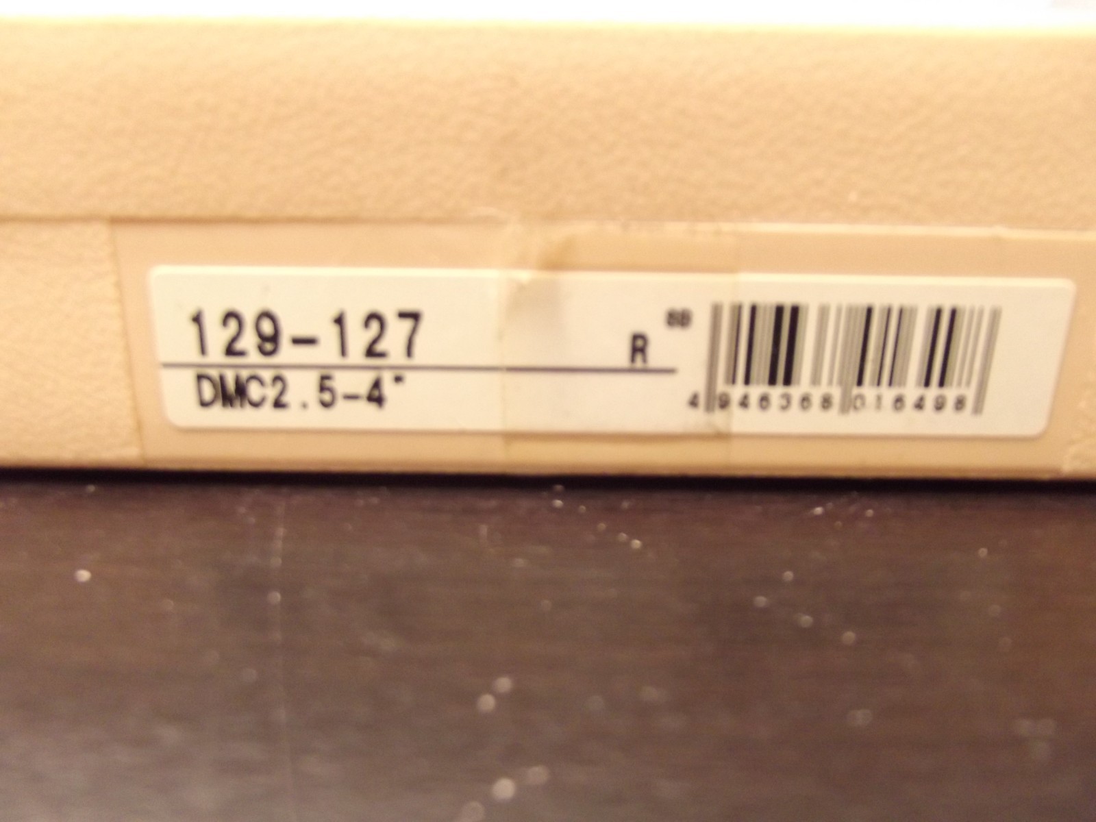 Mitutoyo 129-127 DMC 2.5-4” Depth Micrometer 7 Piece Set with Case, Japan
