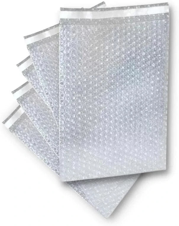 50 Pack Bubble Pouches/Bags Protective Mailers Self Seal- 3×5.5″-4×5.5″ – 6×8.5″