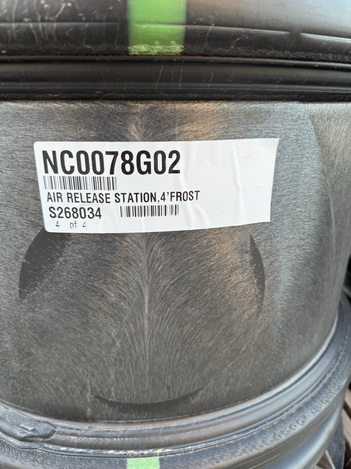 eOne Air Release Station 4′ Frost Depth HDPE 2in NPT NC0078G02