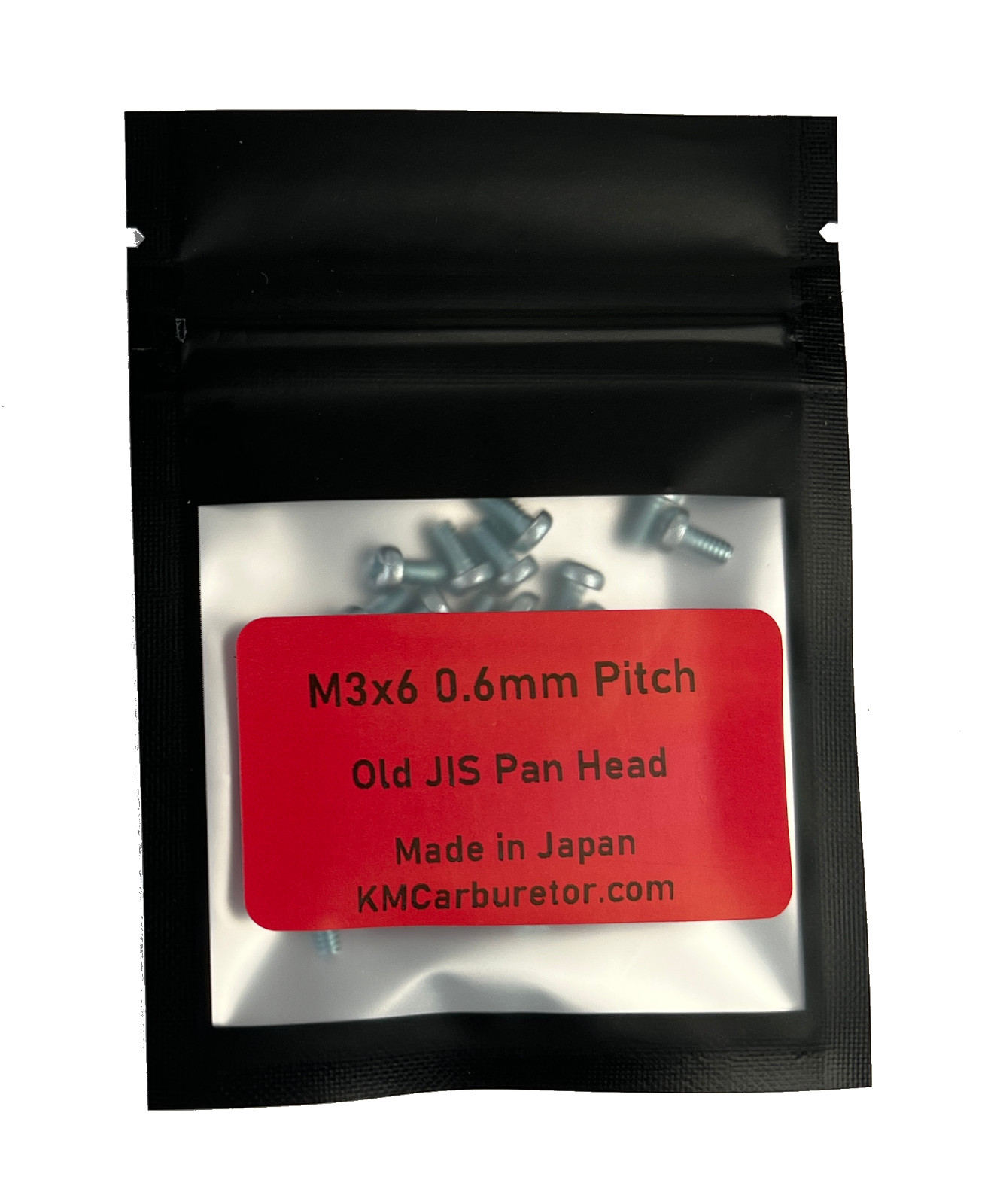 Pre 1967 JIS M3x6 M3x10 0.6mm Thread Pitch Screws – Made in JAPAN Ships from USA