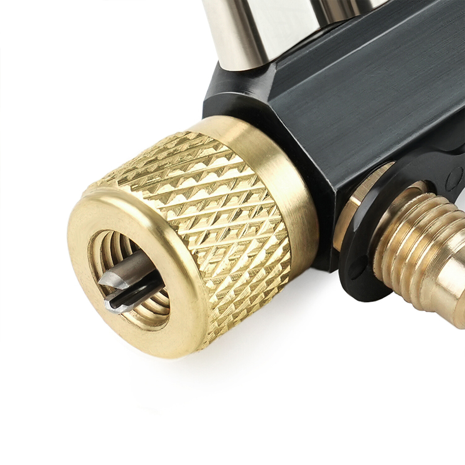 Mega Flow Vacuum Rated Valve Core Removal Tool for 1/4″ for R410A Split Systems