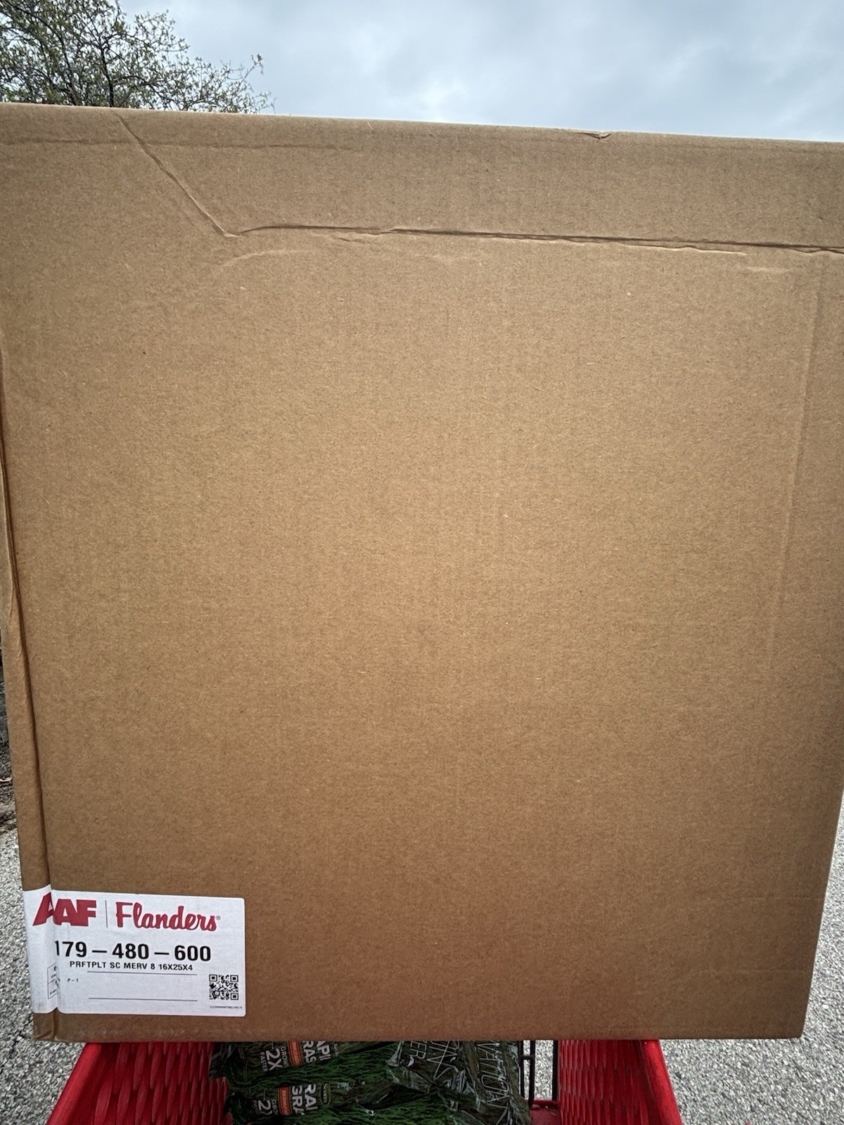 AAF FLANDERS 179-480-600 Merv 8 16X25X4 Sold As 6 Pack New Sealed