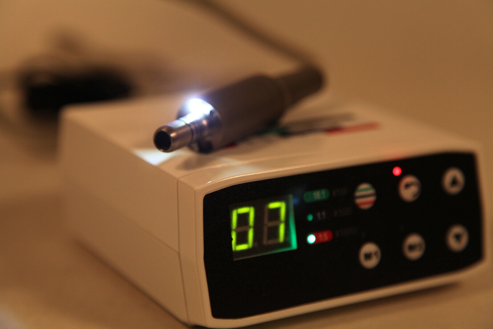 US NSK Style Dental Brushless LED Electric Micro Motor 1:5 Increasing Handpiece
