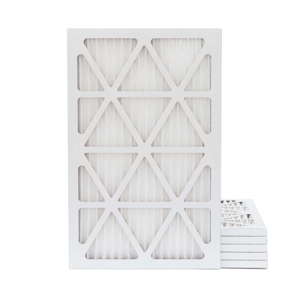 10x20x1 MERV 13 Pleated AC Furnace Air Filters. 6 Pack