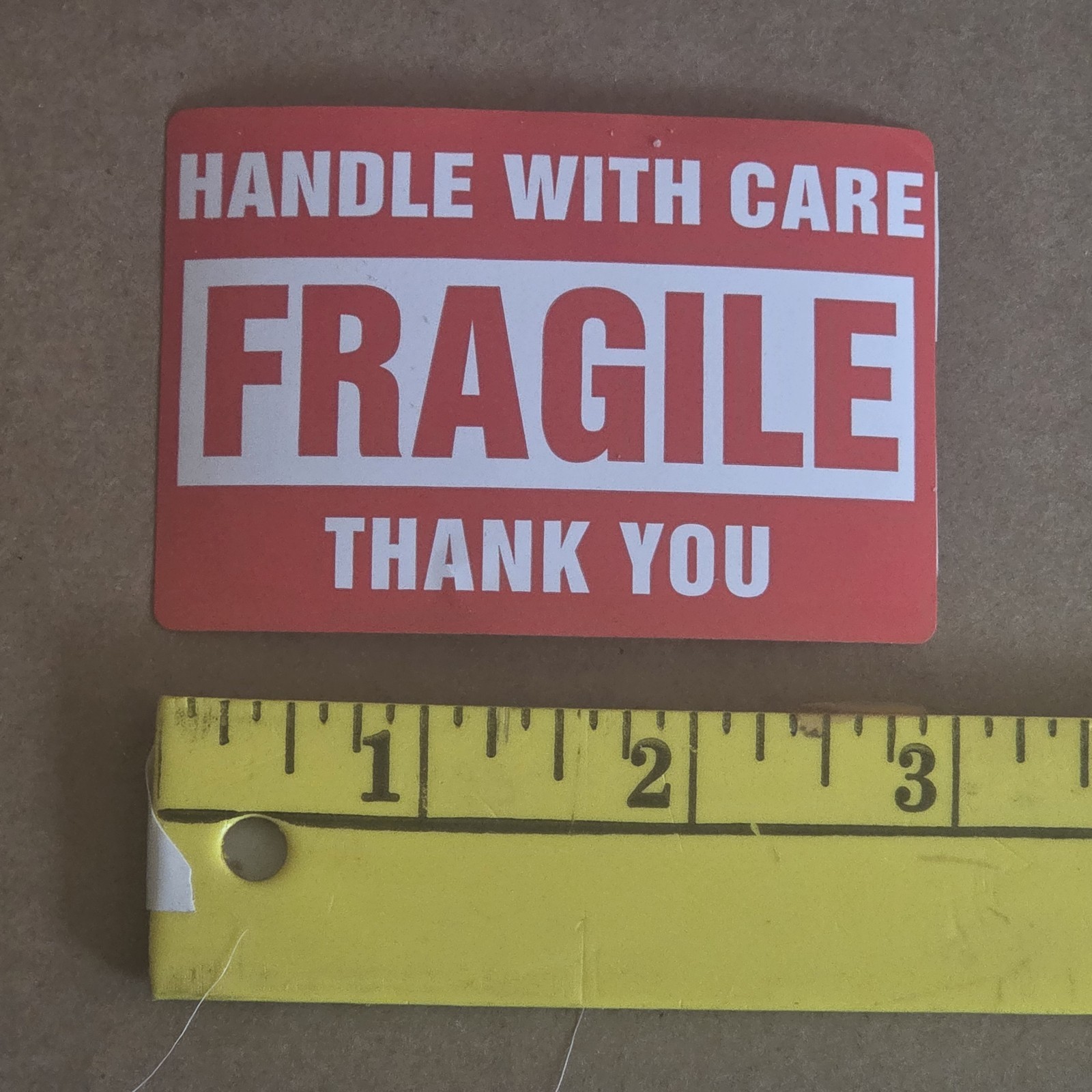 FRAGILE Handle With Care Stickers 2″X3″ 36 Pieces Self Stick Labels