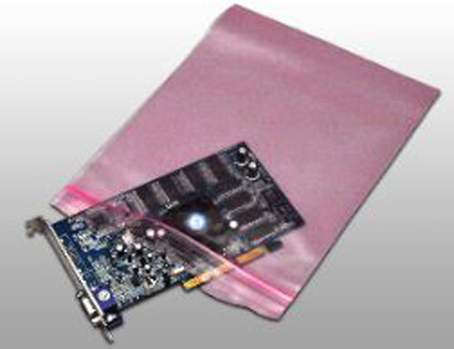 2000 – 2×3″ 4 Mil Pink Anti-Static Reclosable Poly Bag