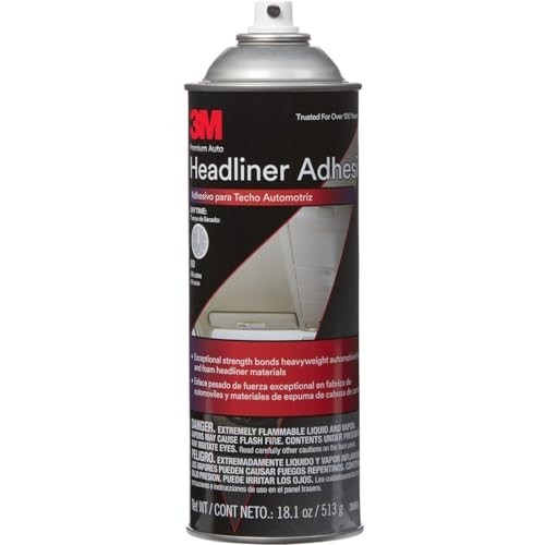 3M 38808 Headliner & Fabric Adhesive 18.1oz High Strength Spray Glue Auto
