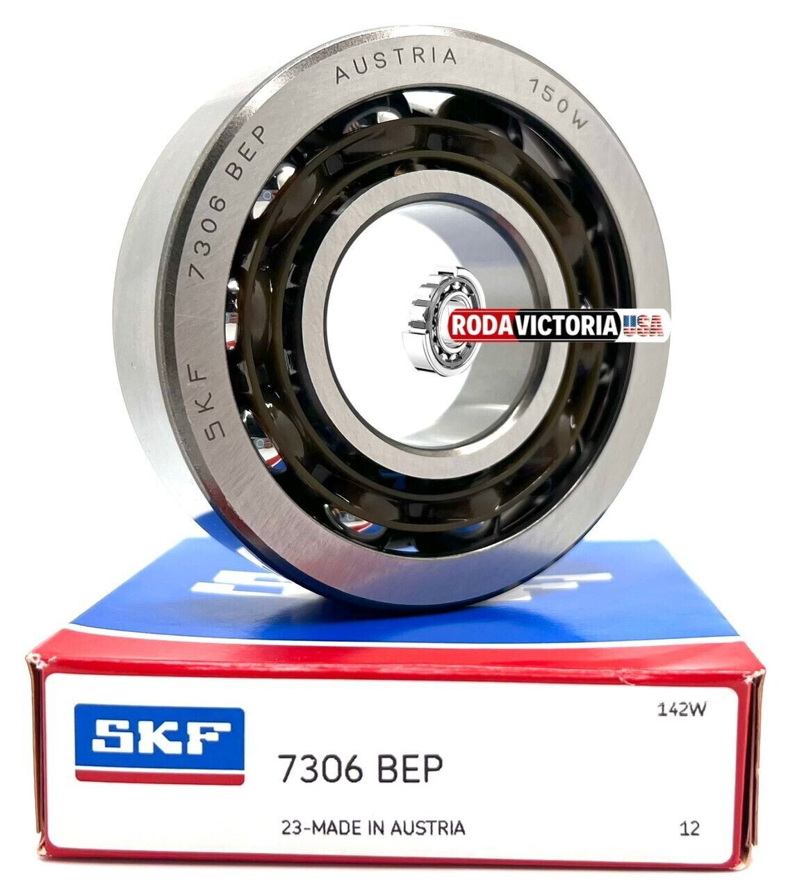 SKF 7306 BEP ANGULAR CONTACT BALL BEARING 30x72x19mm