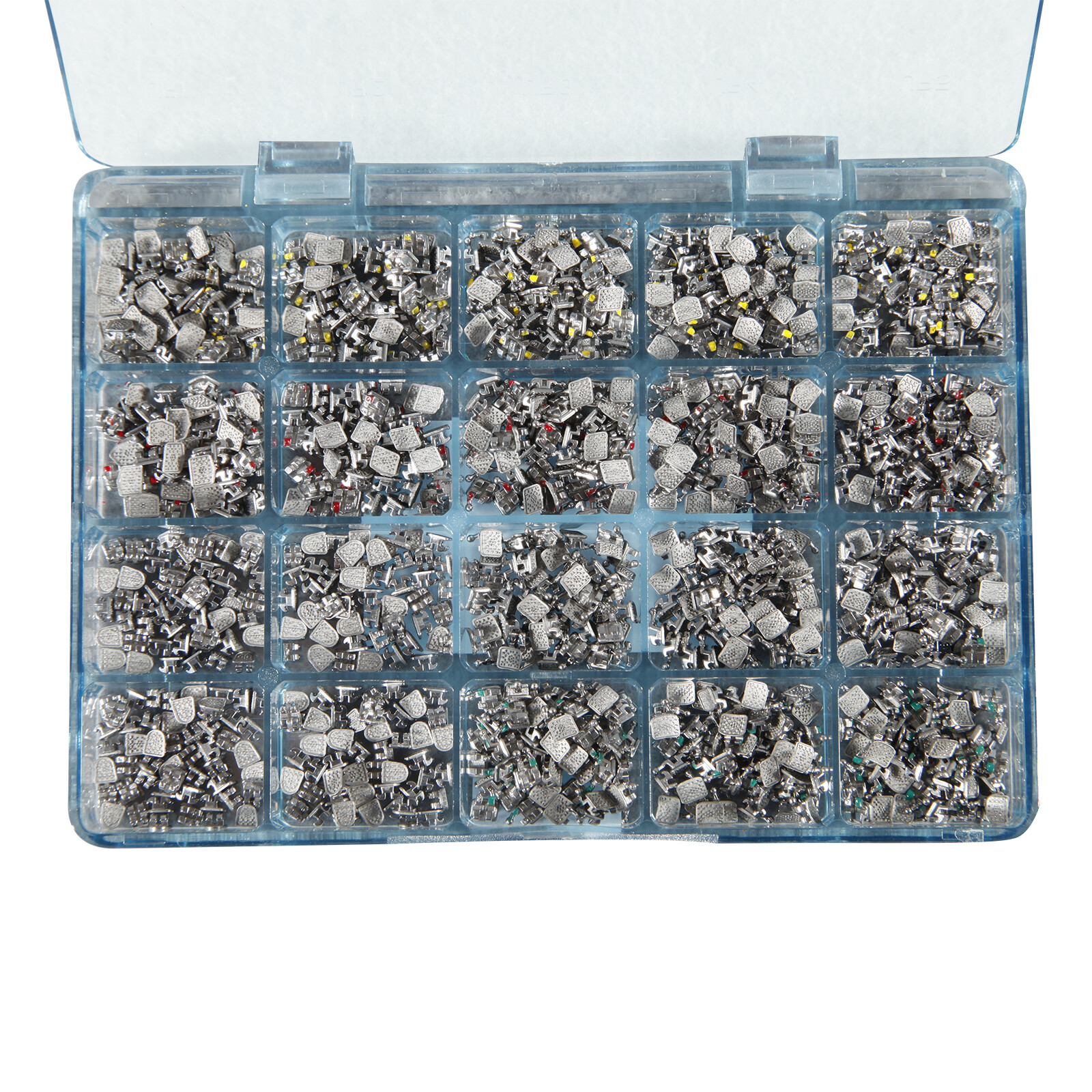 50 Sets Dental Orthodontics Monoblock MINI MBT. 0.022 Brackets 345 Hooks