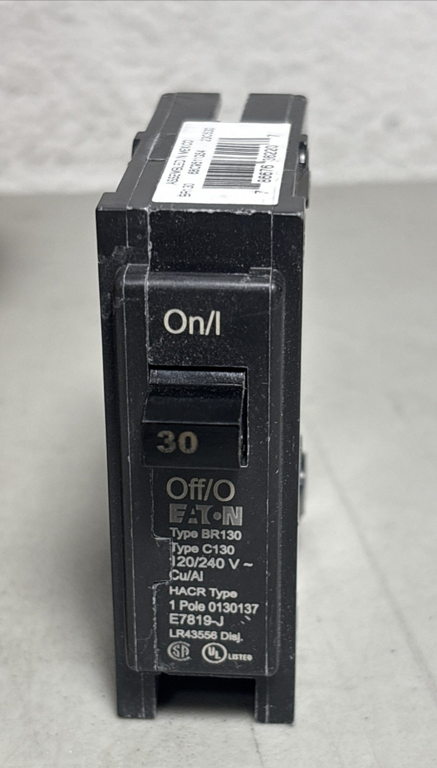(10) EATON BR130 Circuit Breakers 30 AMP One (1) Pole Type BR – New Box of 10