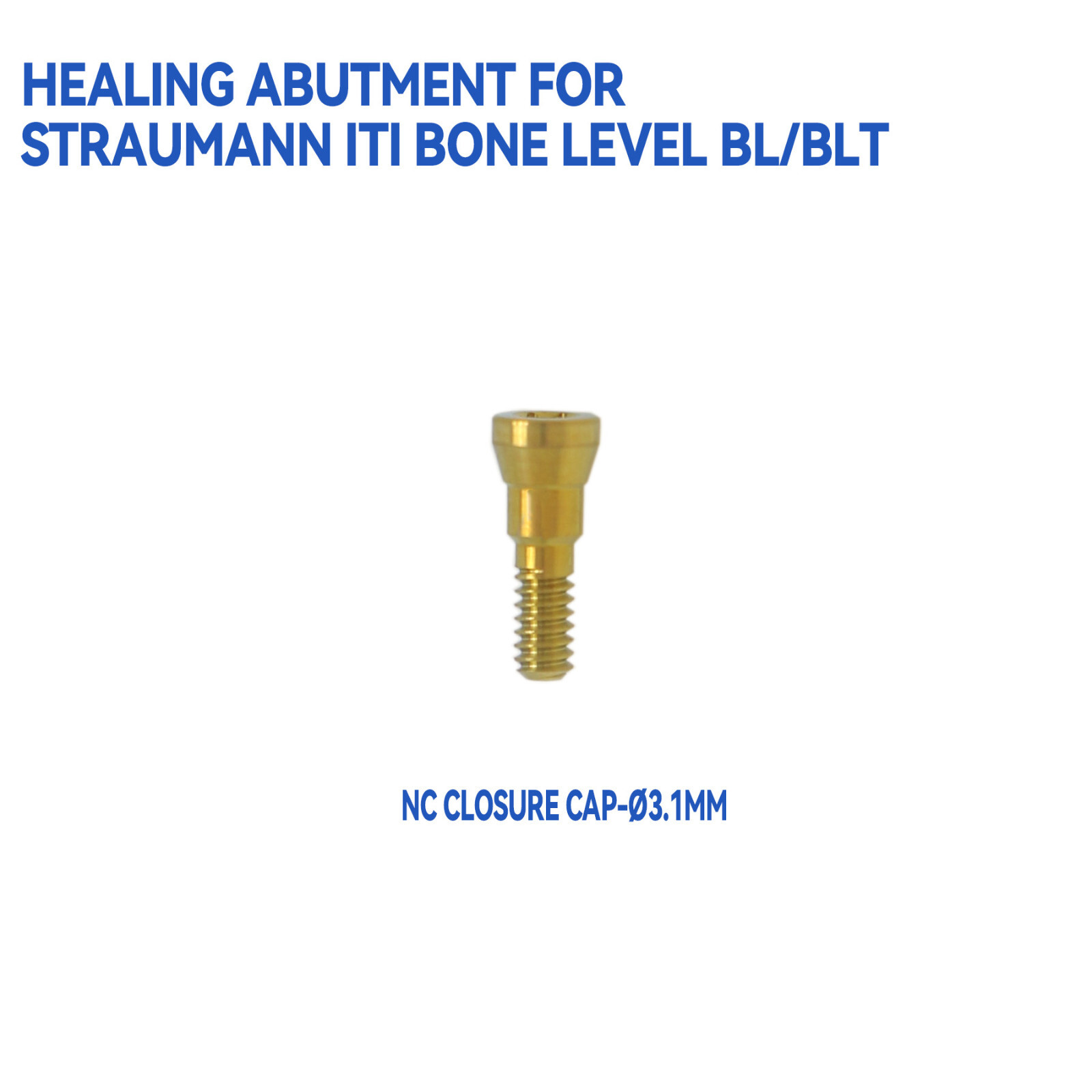 Dental Healing Abutments NC/RC Cover Screw Healing for Straumann BL/BLT