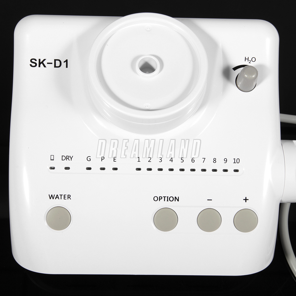 Portable Dental Ultrasonic Piezo Scaler fit DTE handpiece w/ 2*Bottles SK-D1 NEW