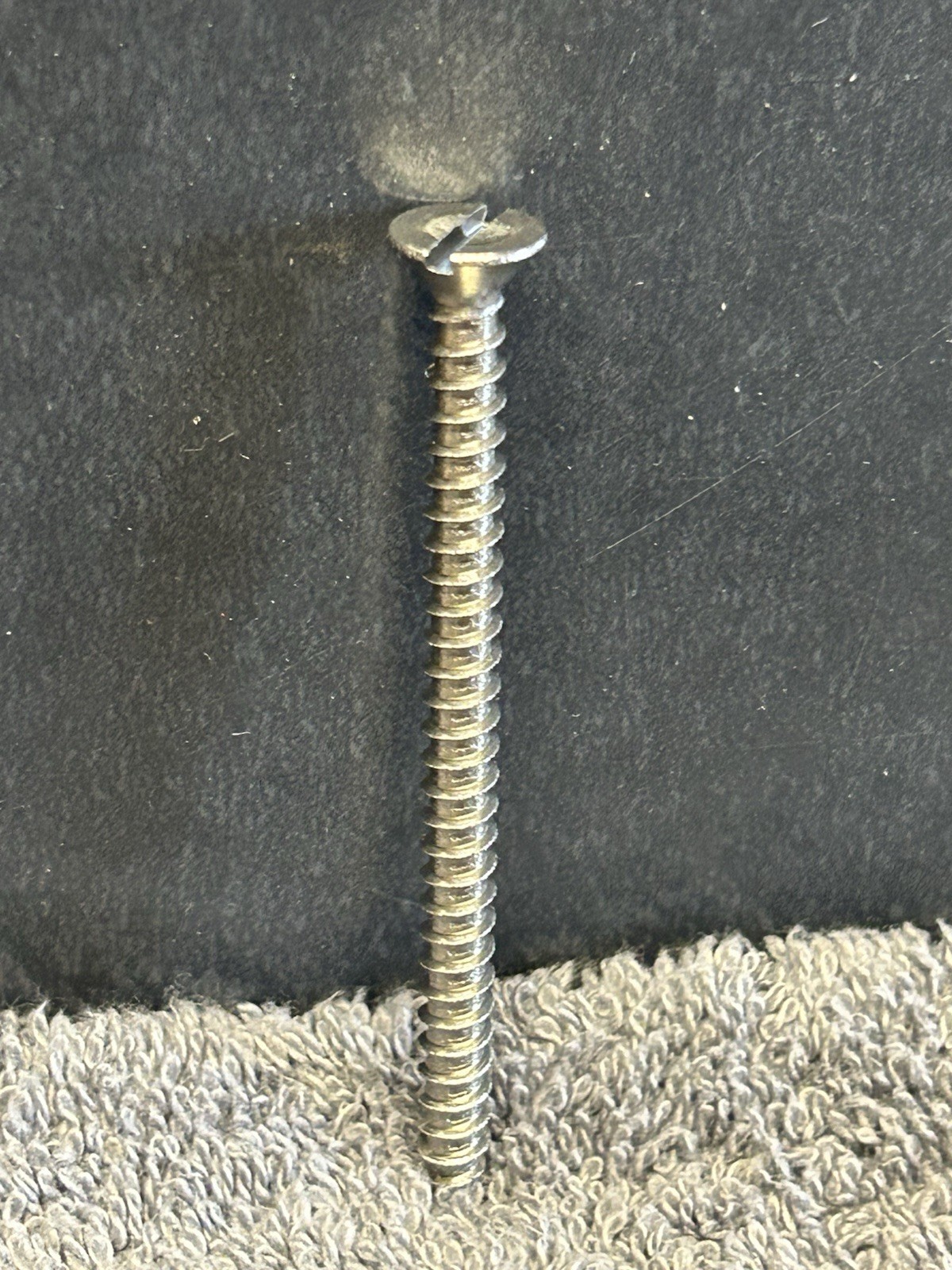 Lot Of 5 Pounds 3 Inch Flat Head Slotted Stainless Steel Deck Screws + 1 Inch