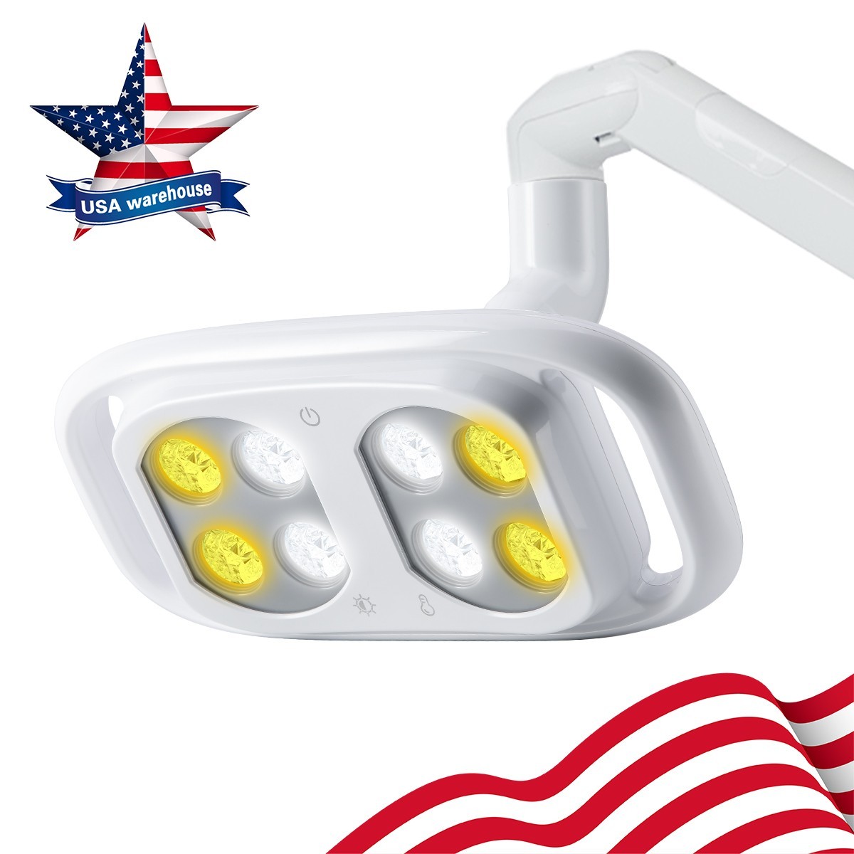 Dental LED Lamp Oral Light Lamp Adjustable Induction Sensor For Unit Chair