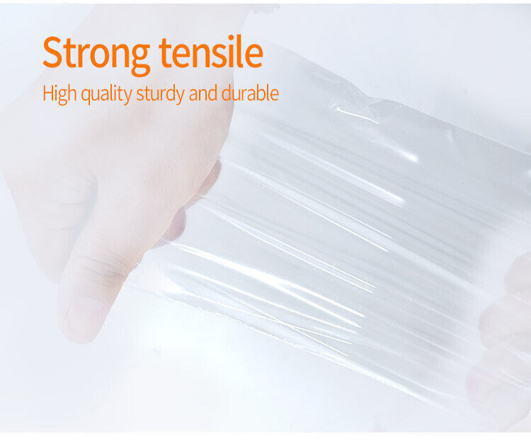 HEAVY DUTY 4 Mil Clear Zip Seal Bags Reclosable Top Lock Plastic Jewelry 4Mil