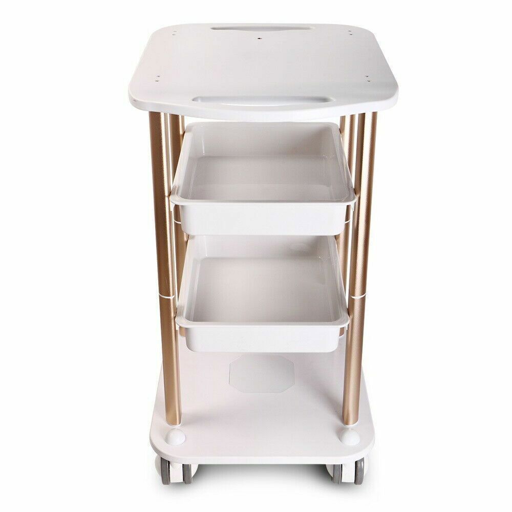 Rolling Cart Salon SPA Trolley Stand For Cavitation Beauty Machine Instrument US