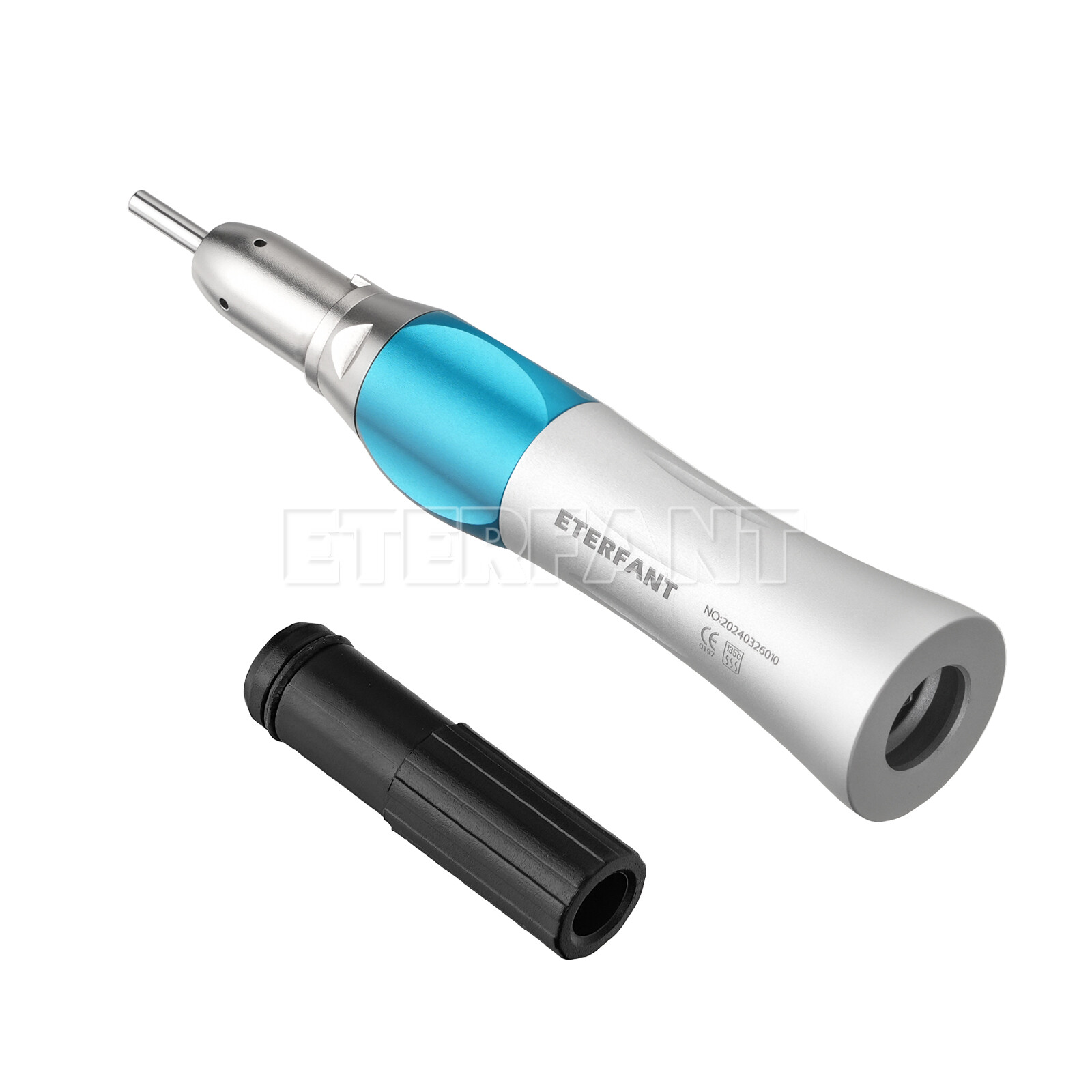 ETERANT Dental 1:1 Slow Low Speed Straight Handpiece/Air Motor Micromotor 4Hole