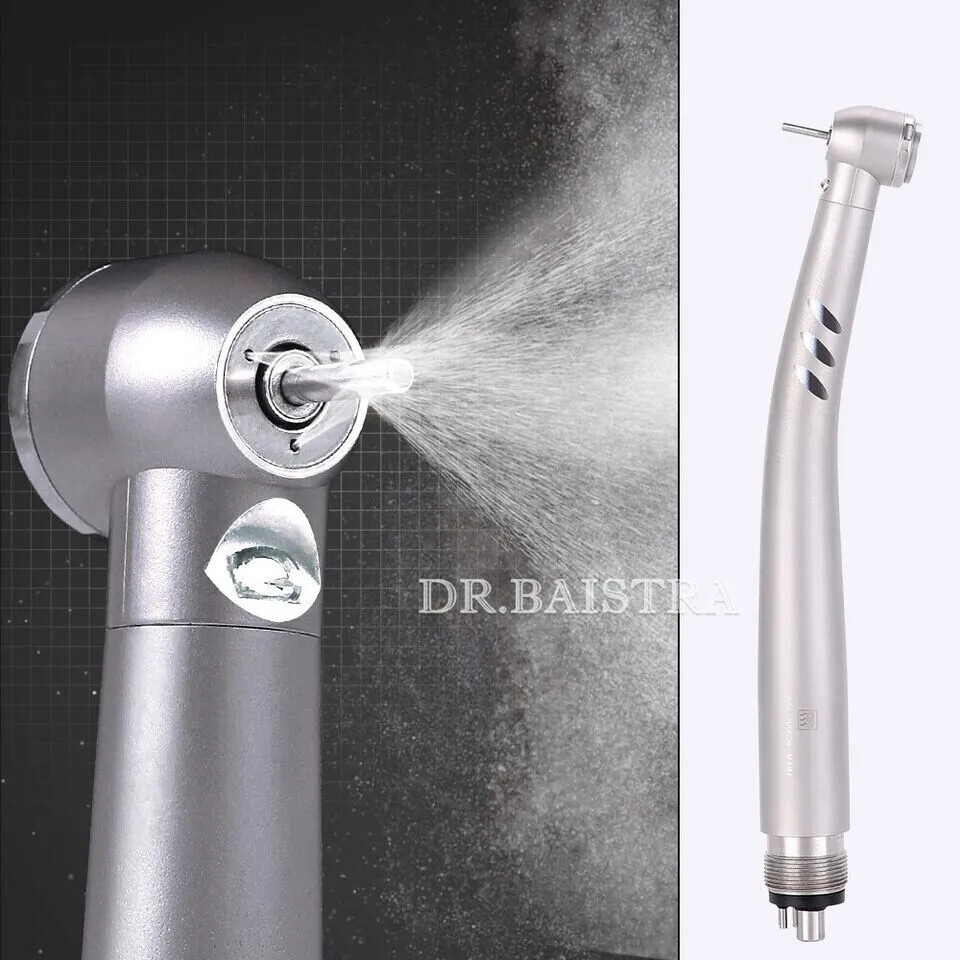 AZDENT Dental E-generator LED High Speed/Slow Low Speed Handpiece Kit 4H/2H
