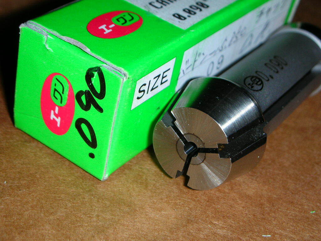 BARDONS & OLIVER #0 SIZE CARBIDE COLLET CHUCK ROUND OR SQUARE CHOICE OF MANY NOS