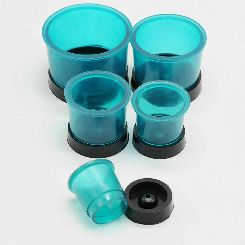 5 TYPES Dental Lab Formers Base Wax Rubber Sillicon Round Casting Flasks Rings