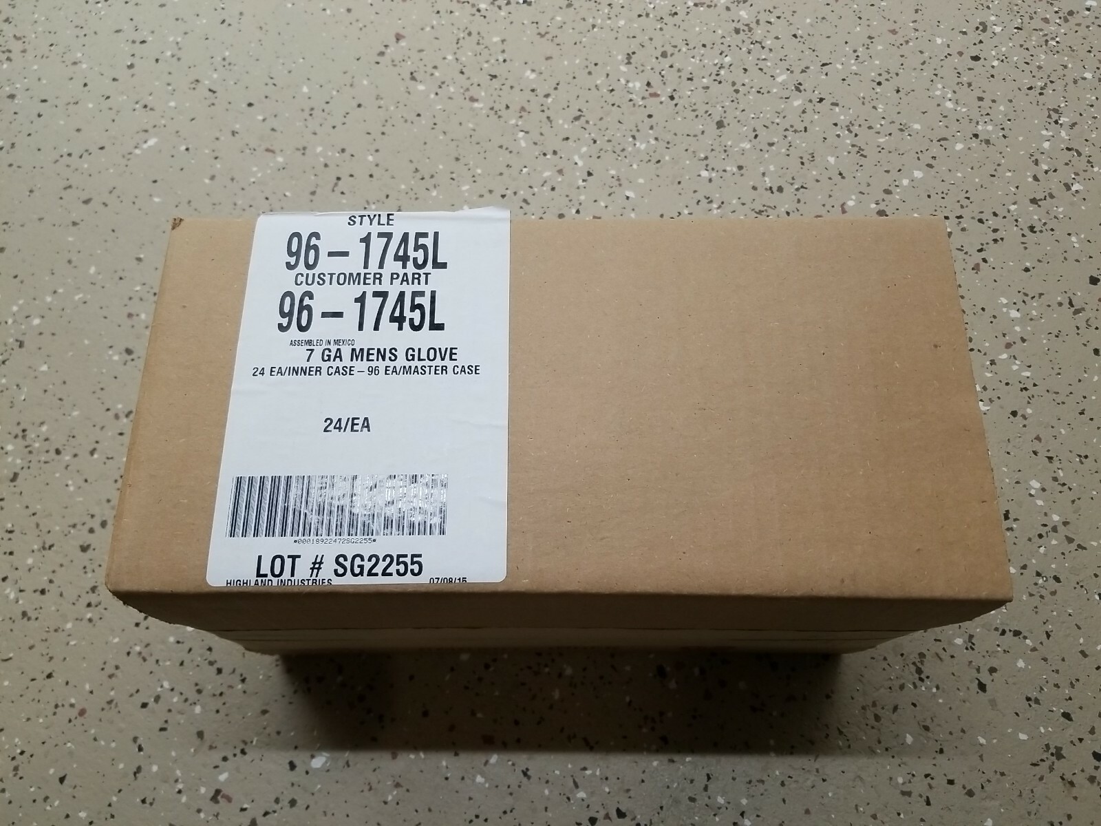 24 96-1745 96-1745L Cut Resistant Gloves Level 5 Antimicrobial Enhanced CR Fiber
