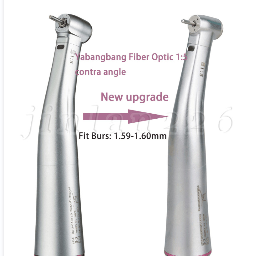 Bien Air Style Dental Hi Speed Fiber Optic 1:5 L Electric Handpiece Contra Angle
