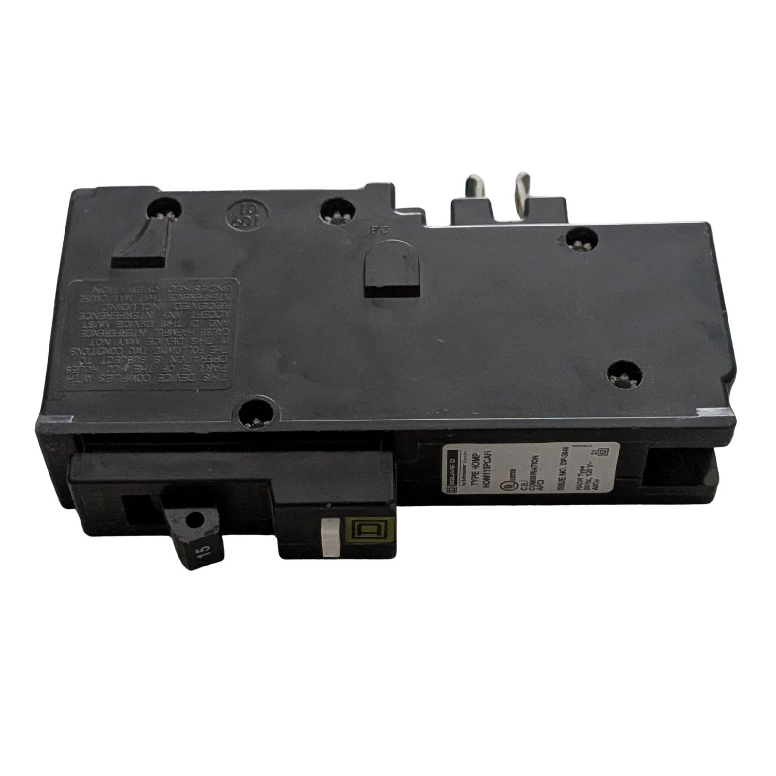 ⚡ Square D HOM115PCAFI Homeline 15A 1 Pole Arc Fault Circuit Breaker PON NEW