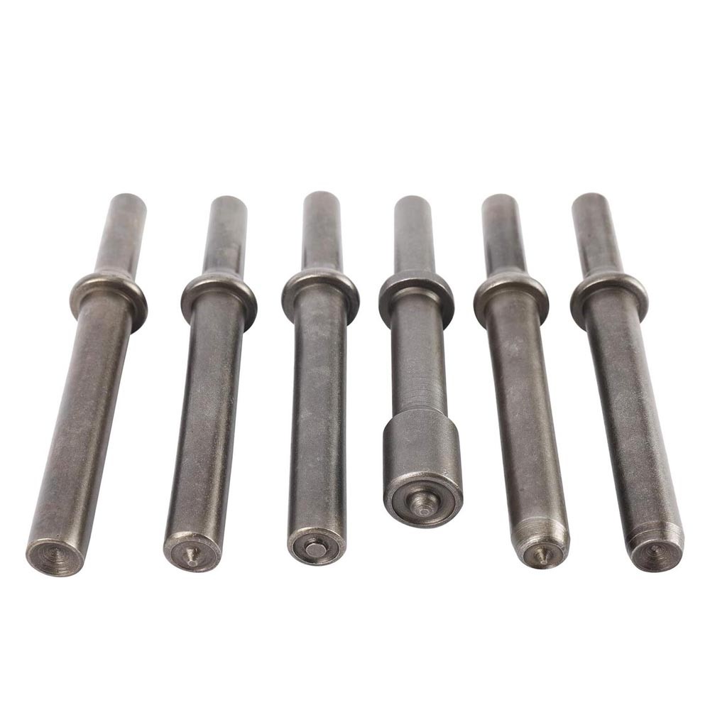 7 Pcs Heavy Duty Smoothing Pneumatic Air Rivet Hammer Tools Steel Air Hammer