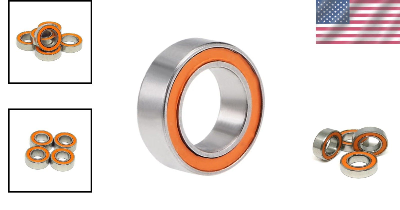 High-Speed 2RS CB Ceramic Ball Bearing 6x12x4mm for Superior Fishing Performance