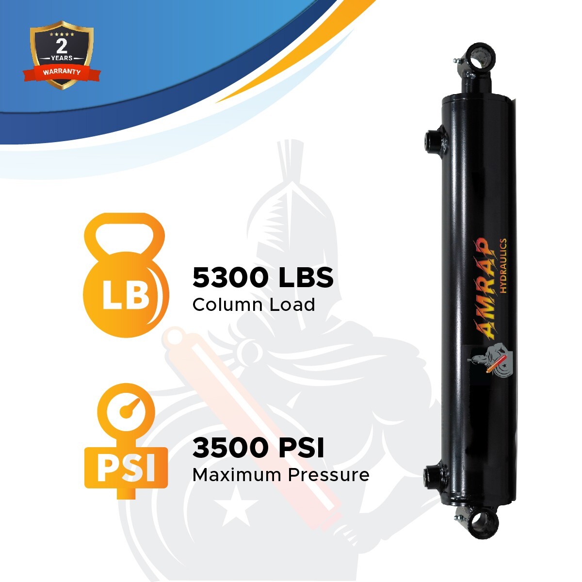 1.5×14 Hydraulic Cylinder-1.5″ Bore, 14″ Stroke -Welded Cross Tube Cylinder(new)