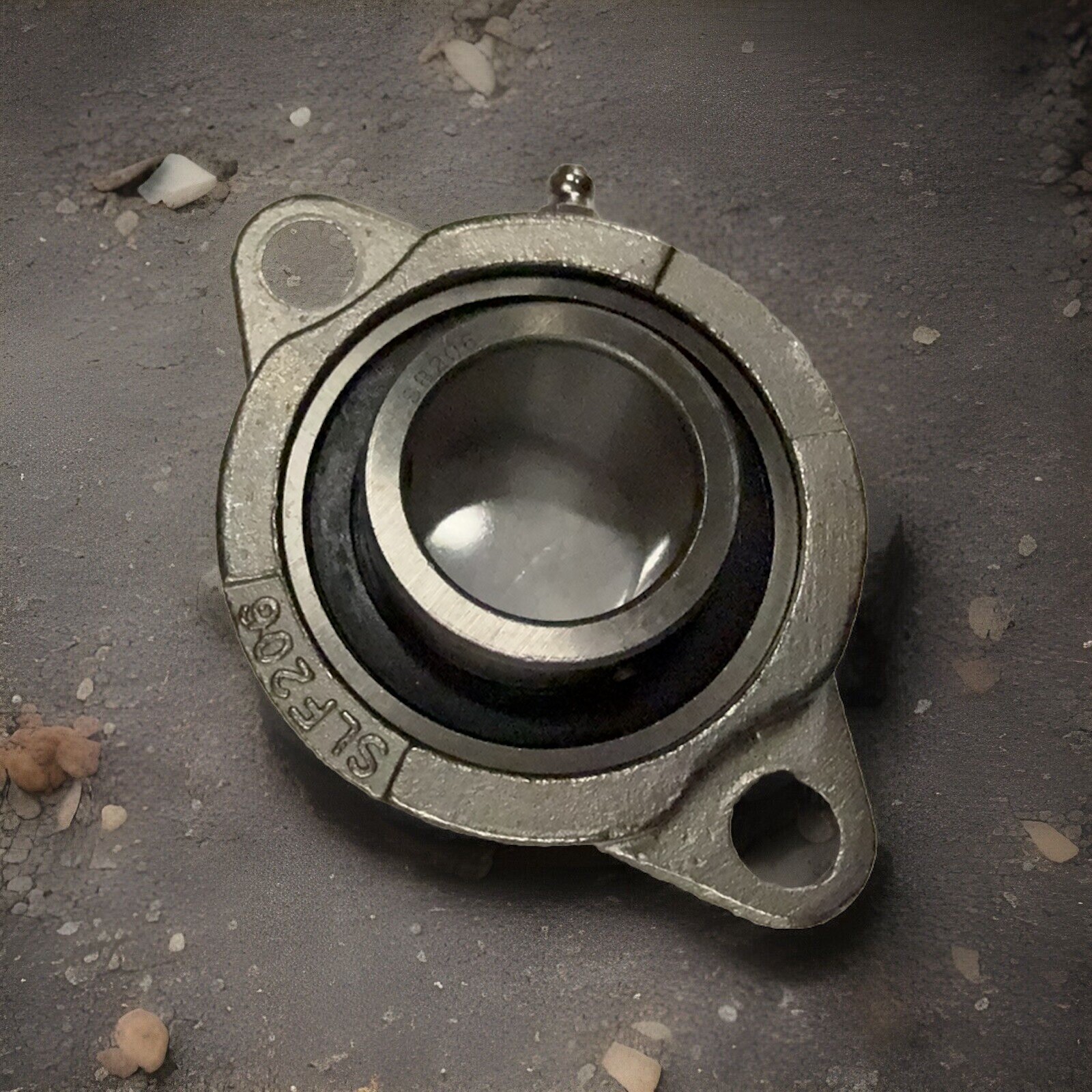 SLF206 30mm Diameter Flanged Stainless Steel Bearing Grease zerk 4 Q450 Cut Saw