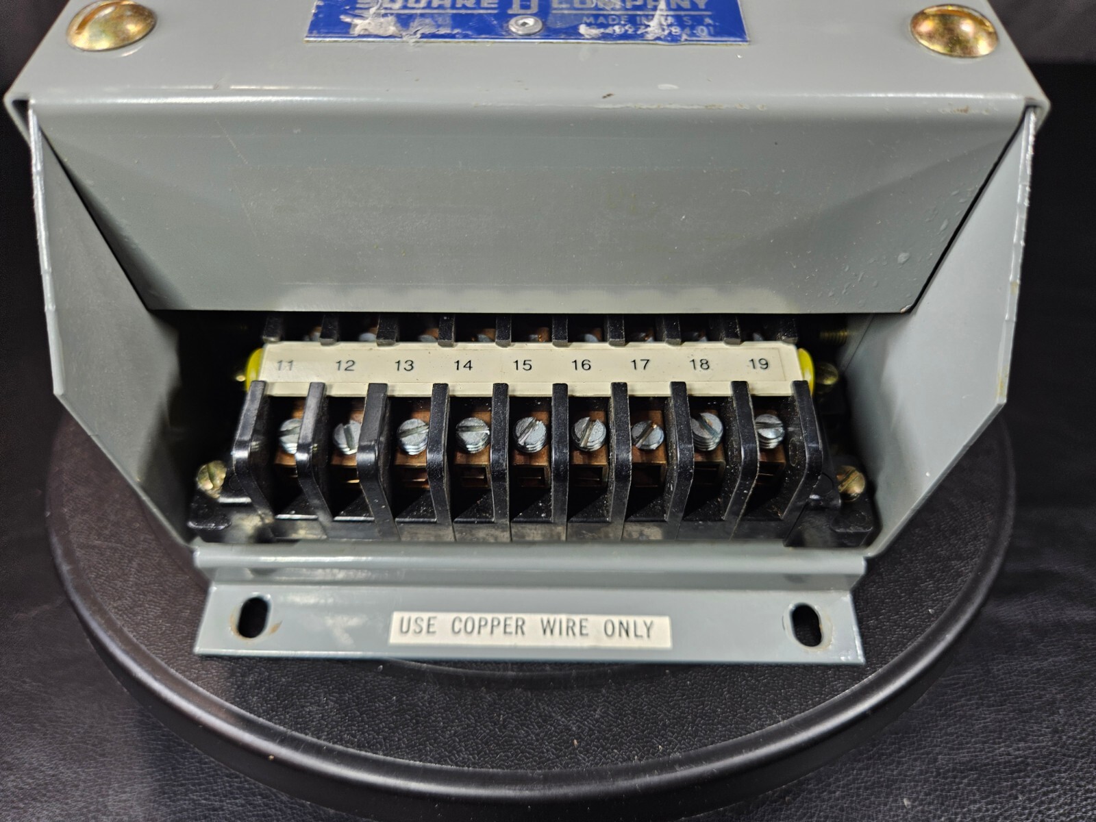 Square D Ground-Censor Type GC Ground Fault Relay No GC-100 120V FAST SHIP!?✅