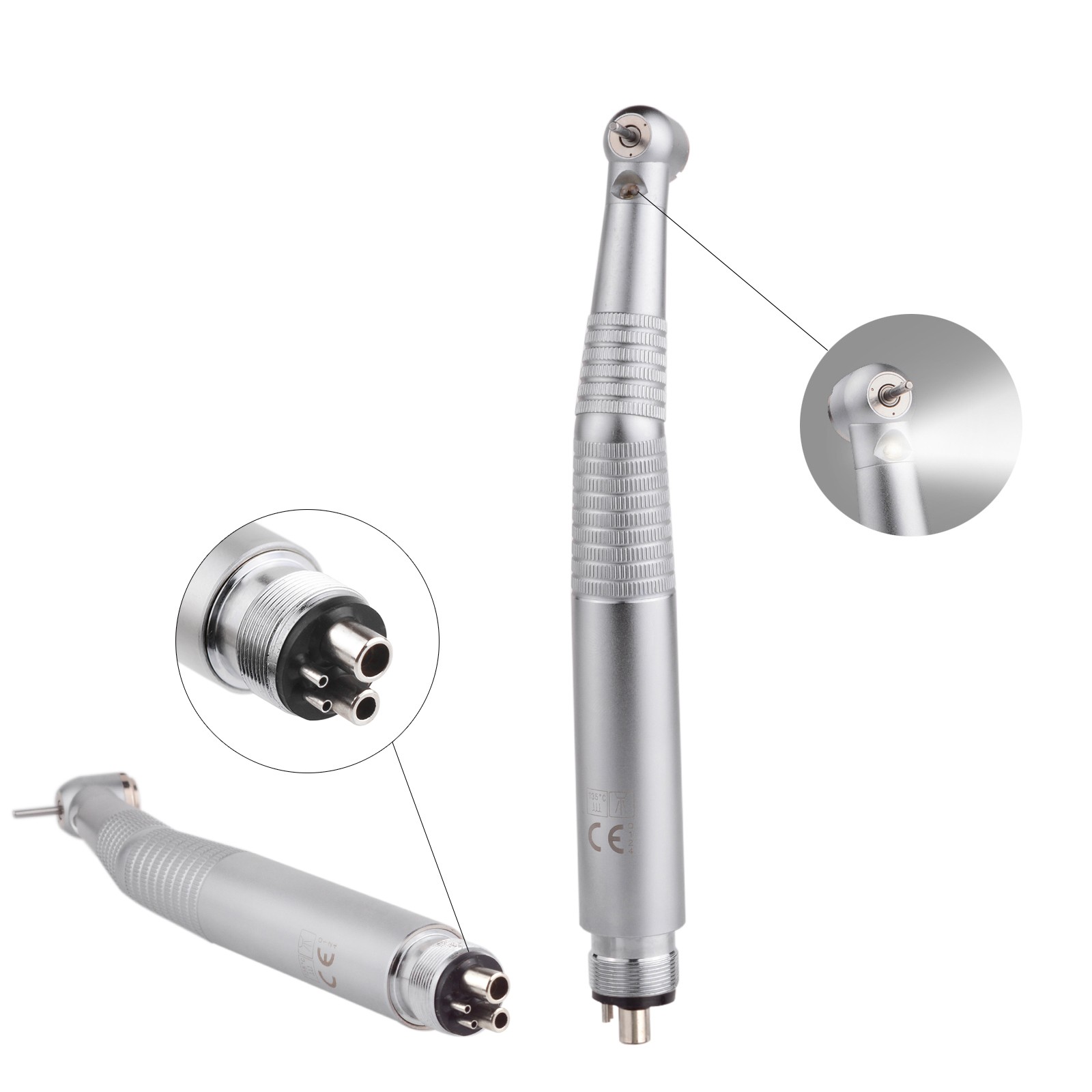 KAVO Type Dental PANA-MAX LED High Speed Handpiece+Low Speed EX203C+A Bearing 4H