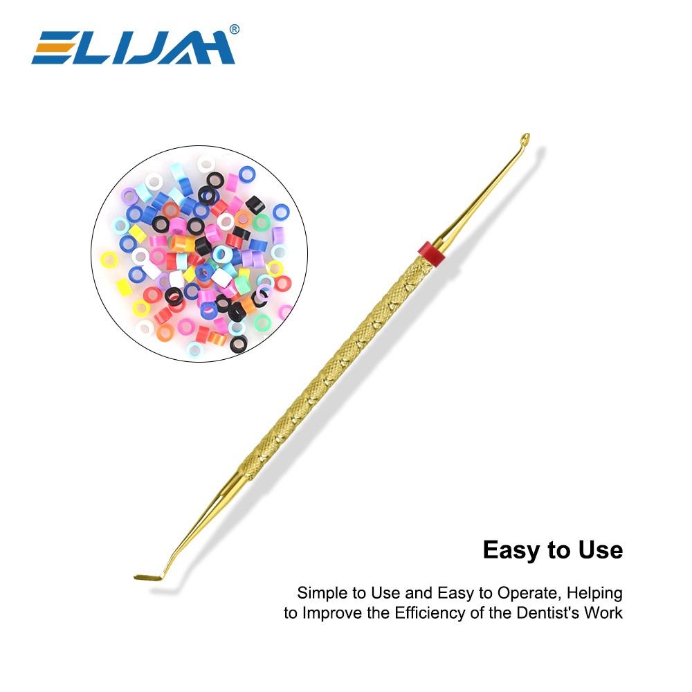 100 Pcs Dental Silicone Code Rings Instrument Autoclavable 135ºC Assorted Color