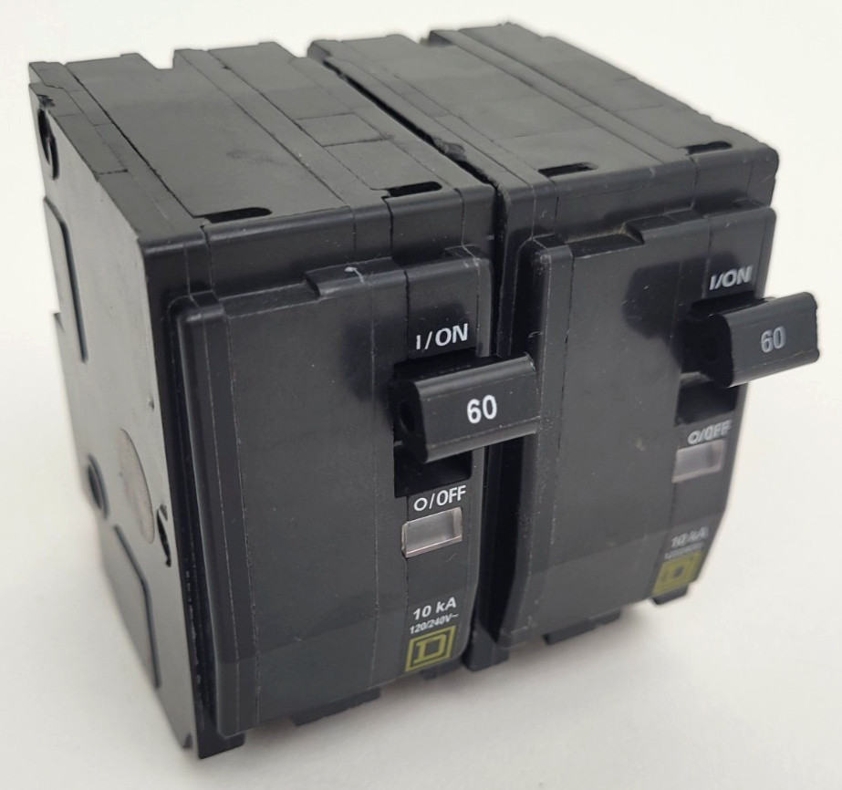 Lot of 2 – QO260 Square D 60 Amp Circuit Breaker – Next Day Option